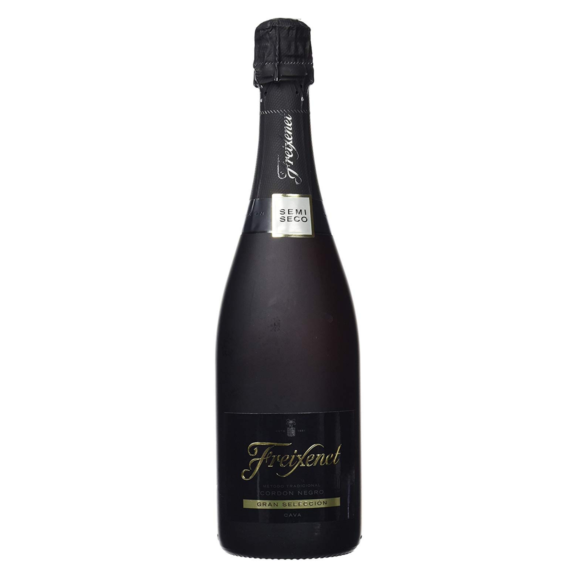 Botella De Vino Espumante Freixenet Cordon Negro Demi Sec – Macabeo ...