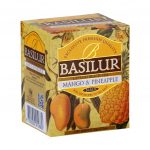 Caja de Té Negro con Sabor a Mango con Piña marca Basilur - 10 unidades