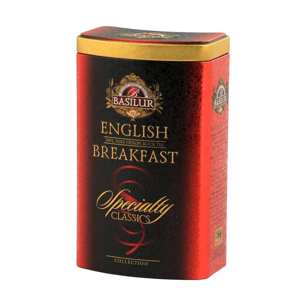 Caja Metalica De Té Infusión English Breakfast Marca Basilur – 100g ...