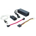 Adaptador y Convertidor USB a SATA/IDE para disco duro de 3.5" o 2.5"