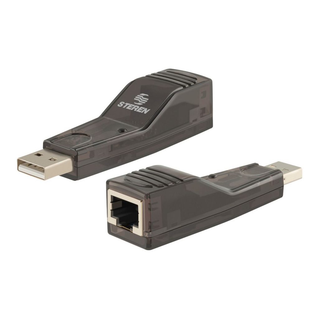 Steren Adaptador Usb A Puerto De Red Ethernet Rj Kemik Guatemala