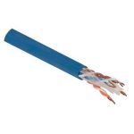 Cable UTP CAT5e color Azul de 24AWG (Por Metro) marca Steren