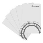 Paquete de 5 Tarjetas RFID para Control de Acceso marca Steren