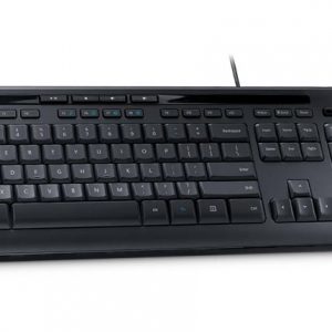 Microsoft teclado alámbrico 600 en español color negro