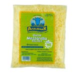 Queso Mozzarella Rallada 1/2 libra marca Pasajinak