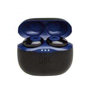 Audifonos Bluetooth JBL Tune 120 TWS color Negro con Azul
