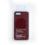 Case App-textura para iphone 8 plus color rojo