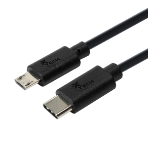 Cable de Micro USB a Tipo C 1.80 Metros Marca XTECH XTC-520