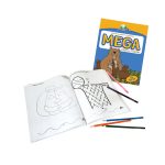 Libro de aprendizaje inicial - Trazos y colores MEGA