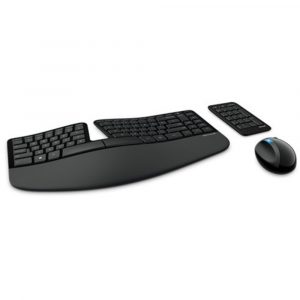 Combo de teclado, Mouse y Teclado Numérico Inalámbricos marca Microsoft L5V-00004