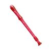 Flauta escolar color rojo marca Mis Pasitos