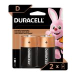 Bateria DURACELL REGULAR D (2 und)