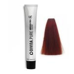 Tinte para cabello.Pure 5.4 Castaño Cobrizo Obscuro Sin Amonia marca Eva Professional