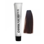Tinte para cabello 5.1 Cenizo Muy Obscuro Sin Amonia marca Eva Professional