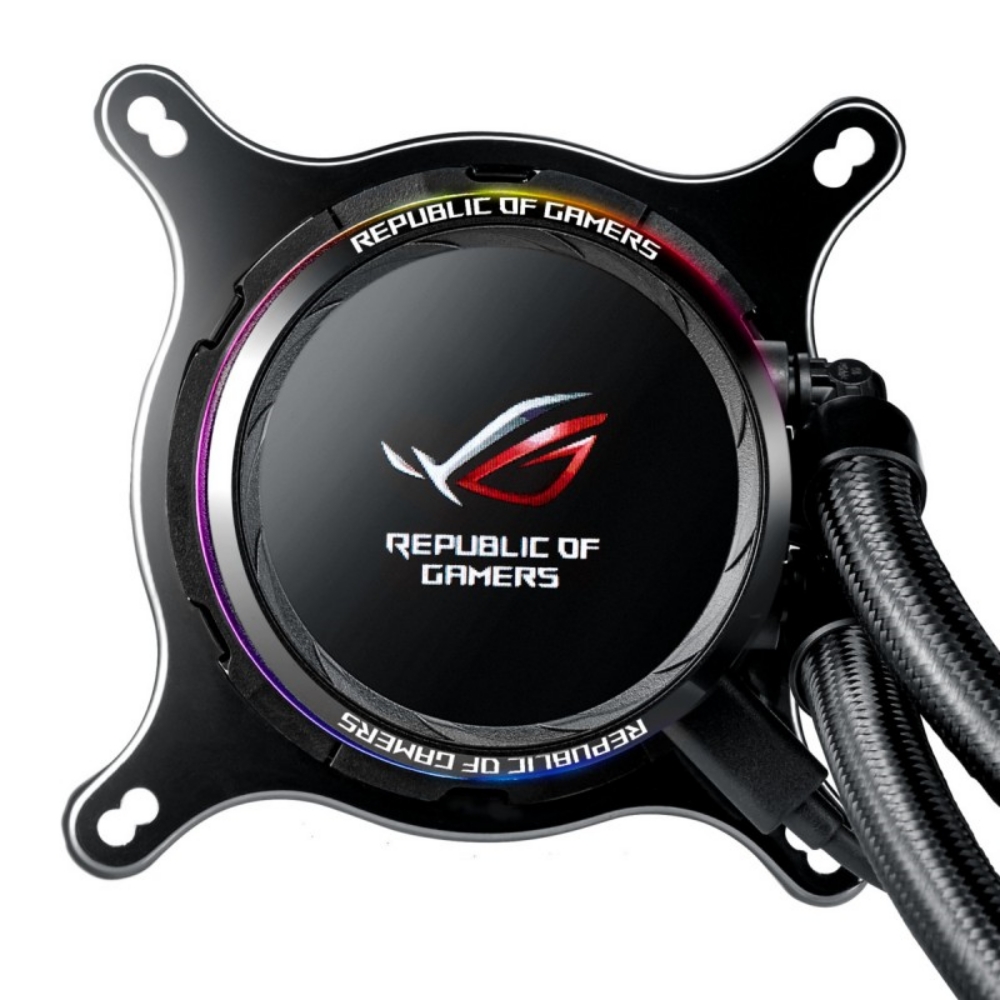 Sistema De Enfriamiento Liquido Rog Ryuo Aura Sync Rgb Marca Asus