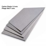 Carton Piedra 1.0mm  Pliego 55 X 77 Cms