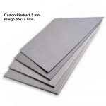 Carton Piedra 1.5mm  Pliego 55 X 77 Cms