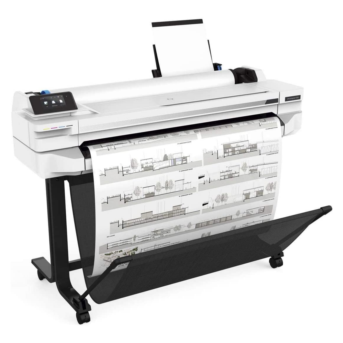 Impresora De Plotter Inalámbrica De Gran Formato Hp Designjet T530 36 Con Impresión Móvil 