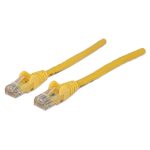 Cable de Red UTP RJ45 Cat6E 30 Centímetros Amarillo Intellinet