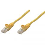 Cable de Red UTP RJ45 Cat5E 15 Centímetros Amarillo Intellinet
