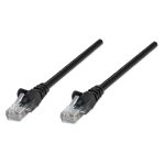 Cable de Red UTP RJ45 Cat6E 30 Centimetros Negro Intellinet