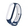 Xiaomi pulsera para Mi Band transpirable color azul marino con blanco