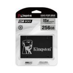 Unidad de Estado Solido Kingston KC600 de 256GB 2.5"