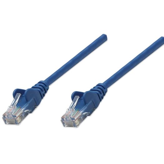 Cable de Red UTP RJ45 Cat6E 1 metro Azul Intellinet
