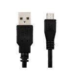Cable de Carga Micro USB 1.5m Negro Argom