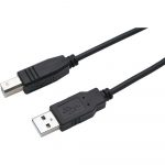 Argom Cable USB para Impresora 3 Metros Negro