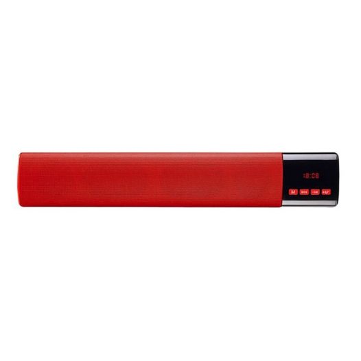 Mini Barra de Sonido B28S Bluetooth Rojo