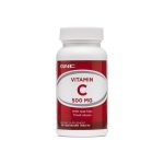 GNC Vitamin C 500mg (With Rose Hips) 90 Tablets 90 Tabletas