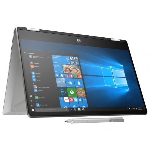 HP Laptop Pavilion X360 Core i3 10110U 4GB RAM + 256GB SSD 14" Win 10 Home