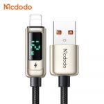 McDodo Cable de Carga USB tipo A a Lightning Digital Pro Dorado