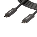 Cable USB Tipo C a USB Tipo C de 2 Metros hasta 100W 4K StarTech.com