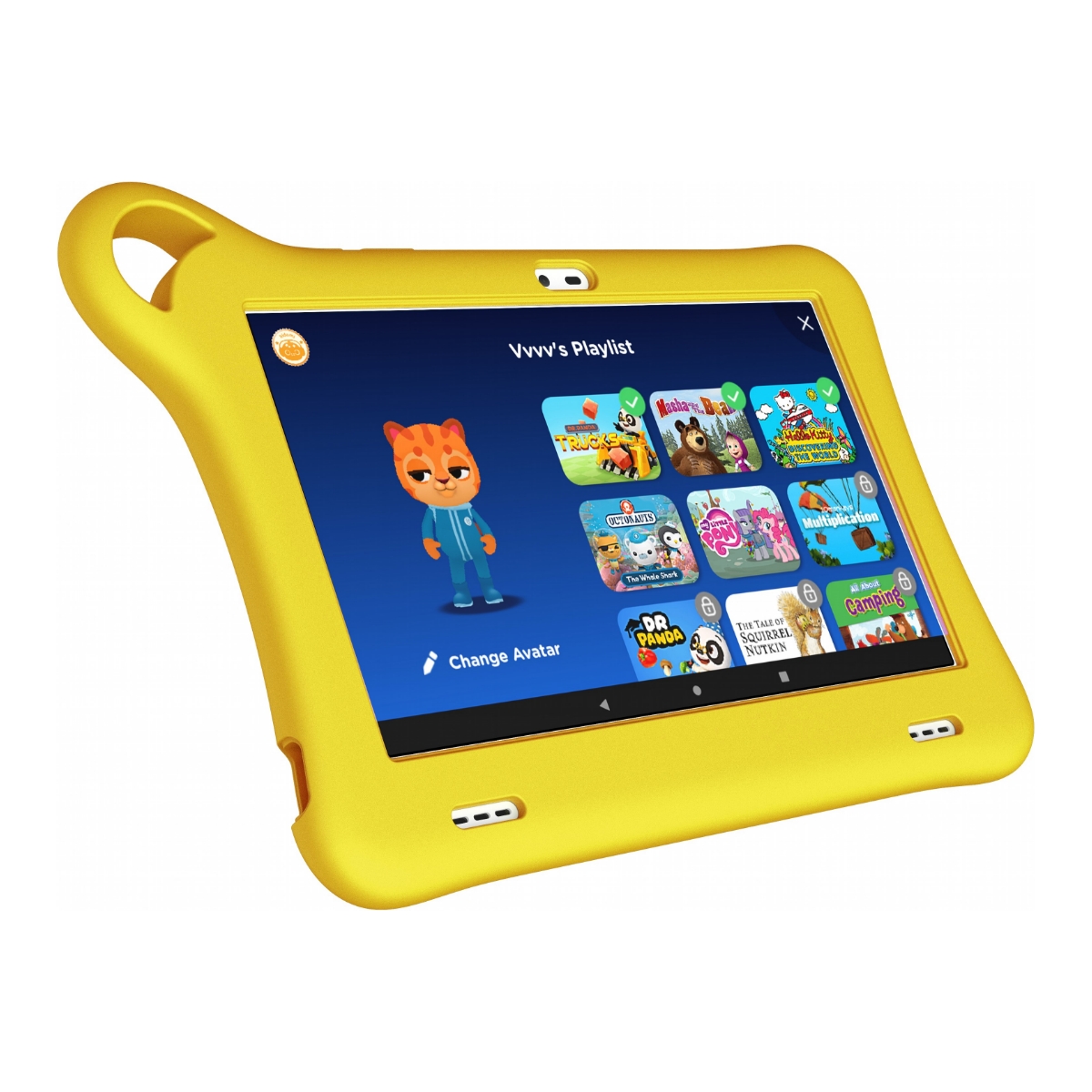 Alcatel TKEE Mini Tablet para Niños de 7&quot; 1GB RAM + 16GB ROM Amarillo 4G - Kemik Guatemala