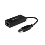 StarTech.com Adaptador USB a Ethernet RJ45 Gigabit Negro