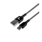 Xtech Cable Trenzado Con Conector Tipo C Macho A USB 2.0 Macho