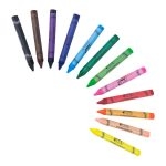 Fast Crayón de Cera T212 Triangular 12 Colores Jumbo