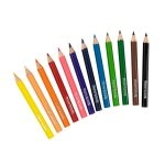Paper Mate Crayón de Madera 1746748 de 12 Colores Corto