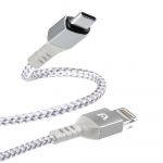 Argom Cable USB Tipo C a Lightning 1.8 Metros Blanco