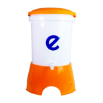 Ecofiltro Purificador Plástico 22lts Naranja