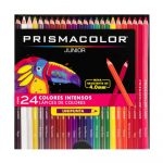 Prismacolor Caja de crayones 24 colores redondo