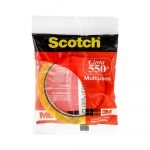 Scotch Cinta Adhesiva 12 mm x 50m amarilla