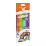 Y-Plus Crayones de madera 12 Colores Pastel