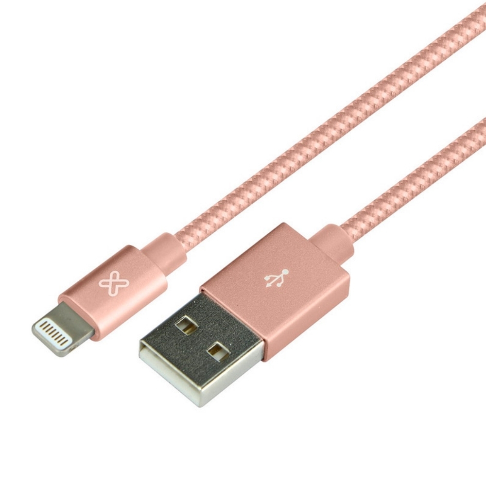 Klip Xtreme Cable Lightning Mfi 1m Rosado Kemik Guatemala 8075