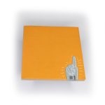 Paper Hits! Notas Adhesivas Divertidas Block de 50 Notas Amarillo con Guante  PG-21-0016