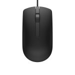 Dell Mouse Alámbrico MS116 Óptico 1000 DPI Negro