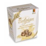 The Belgian Trufas con Leche y hojuelas de chocolate Blanco 145g