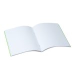 Vivo Colors Cuaderno liso, blanco Engrapado 80 hojas